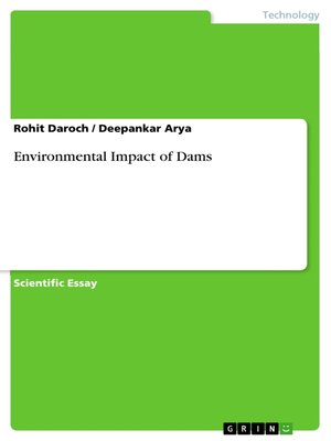 cover image of Environmental Impact of Dams